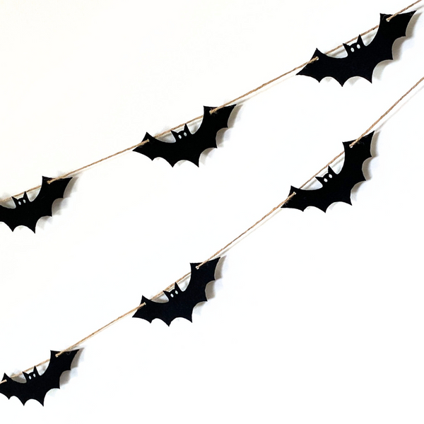 Spooky Bat Halloween Garland