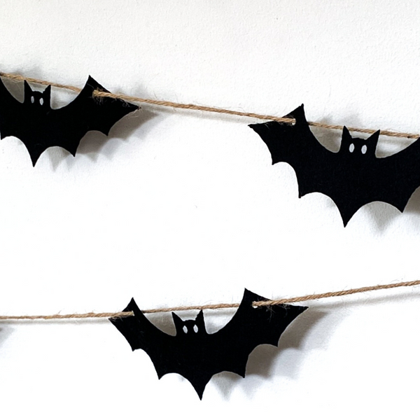 Spooky Bat Halloween Garland