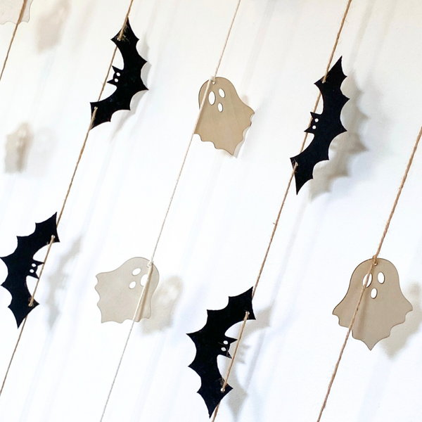 Spooky Bat Halloween Garland