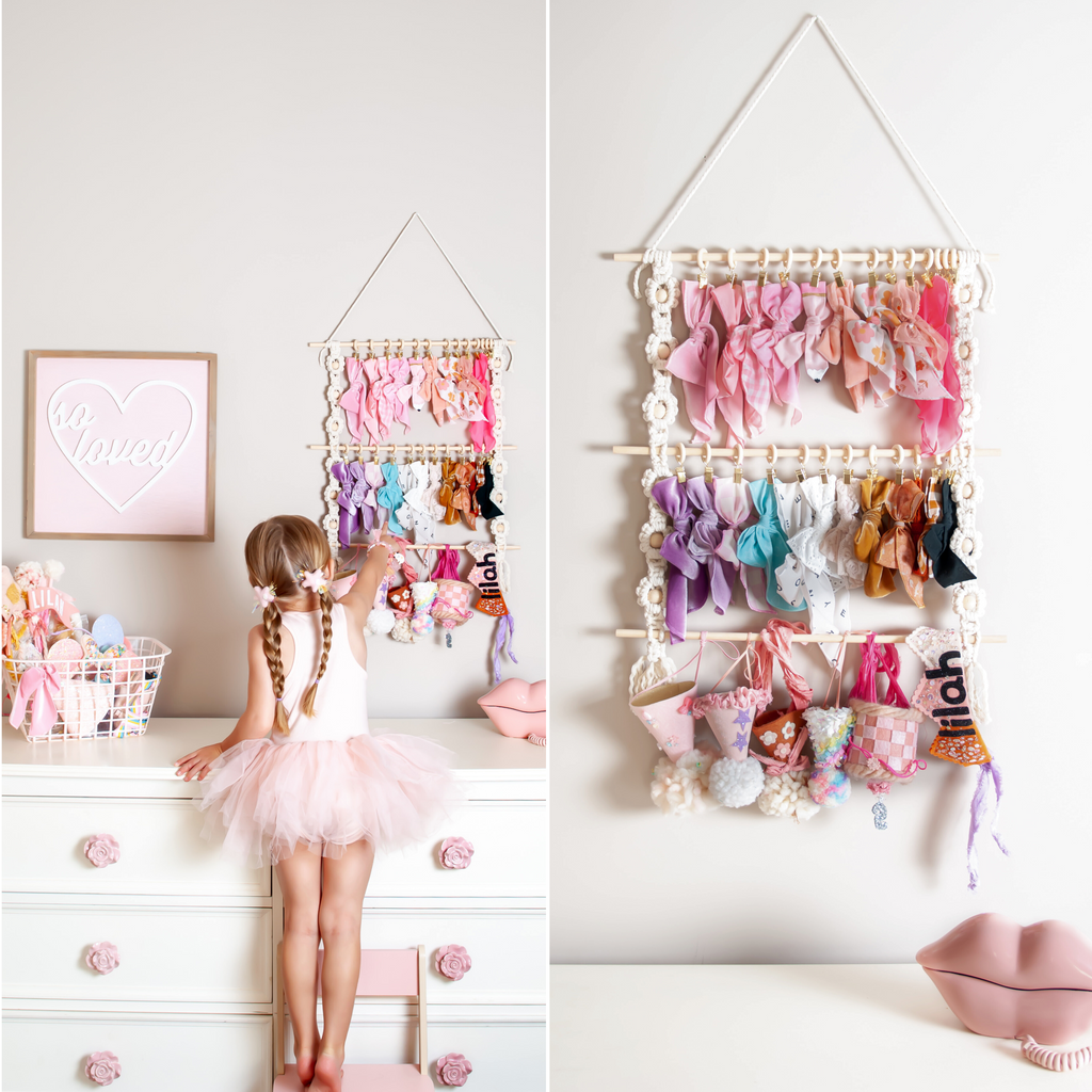 Diy headband top bow holder