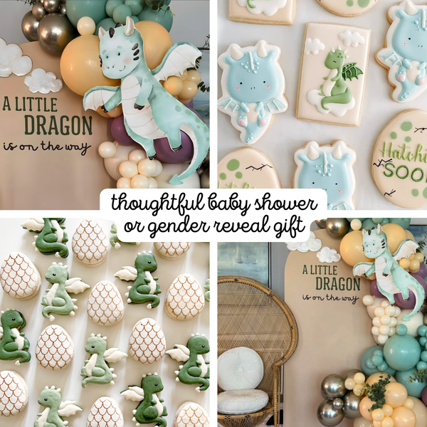 Dragon Personalized Pacifier Clip