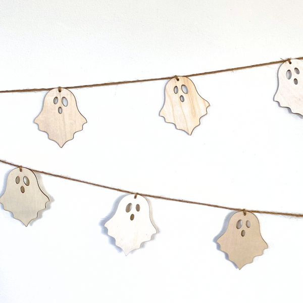 Ghostly Halloween Garland