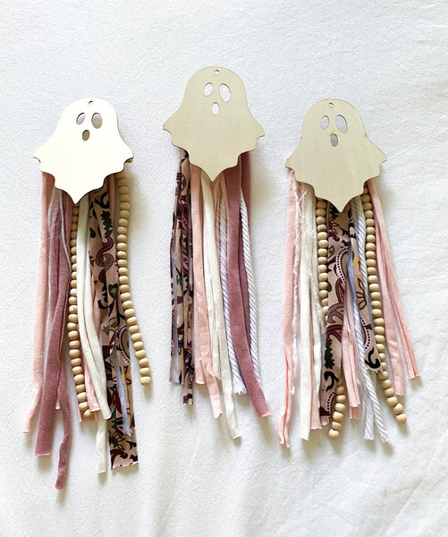 Pink Ghostly Halloween Decor