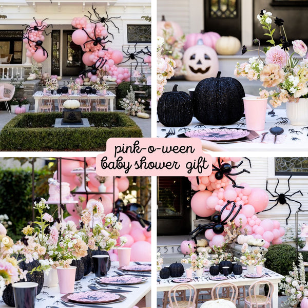 Pink Halloween Personalized Pacifier Clip