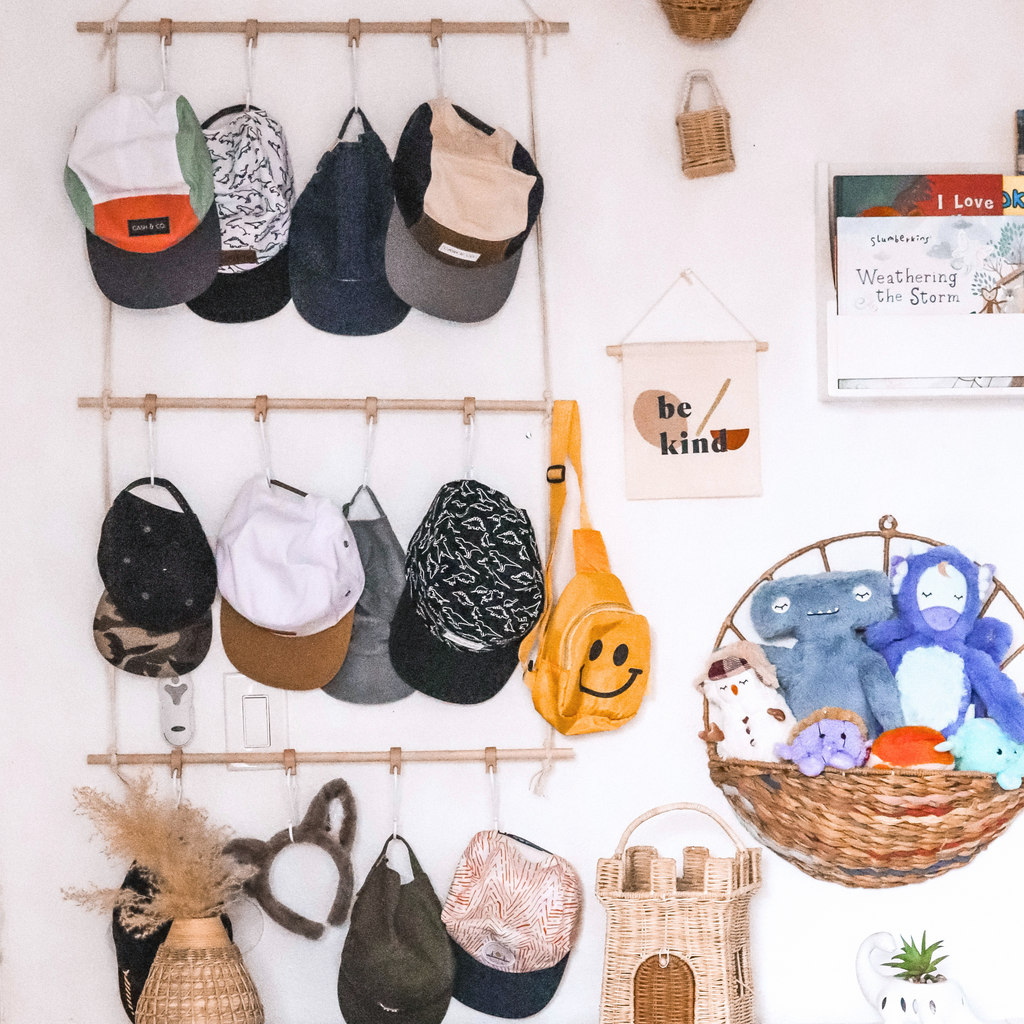 Hat Rack for Baby Infant Toddler Knotified