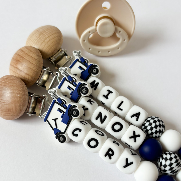 Golf Pacifier Clips • New Golf Dad GIft